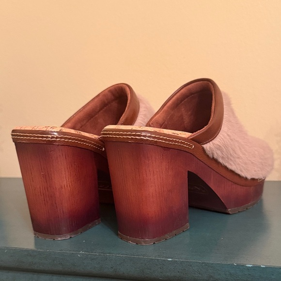 Korks Kork-Ease Lori Faux Fur Clog Mules Slip On - Picture 4 of 6